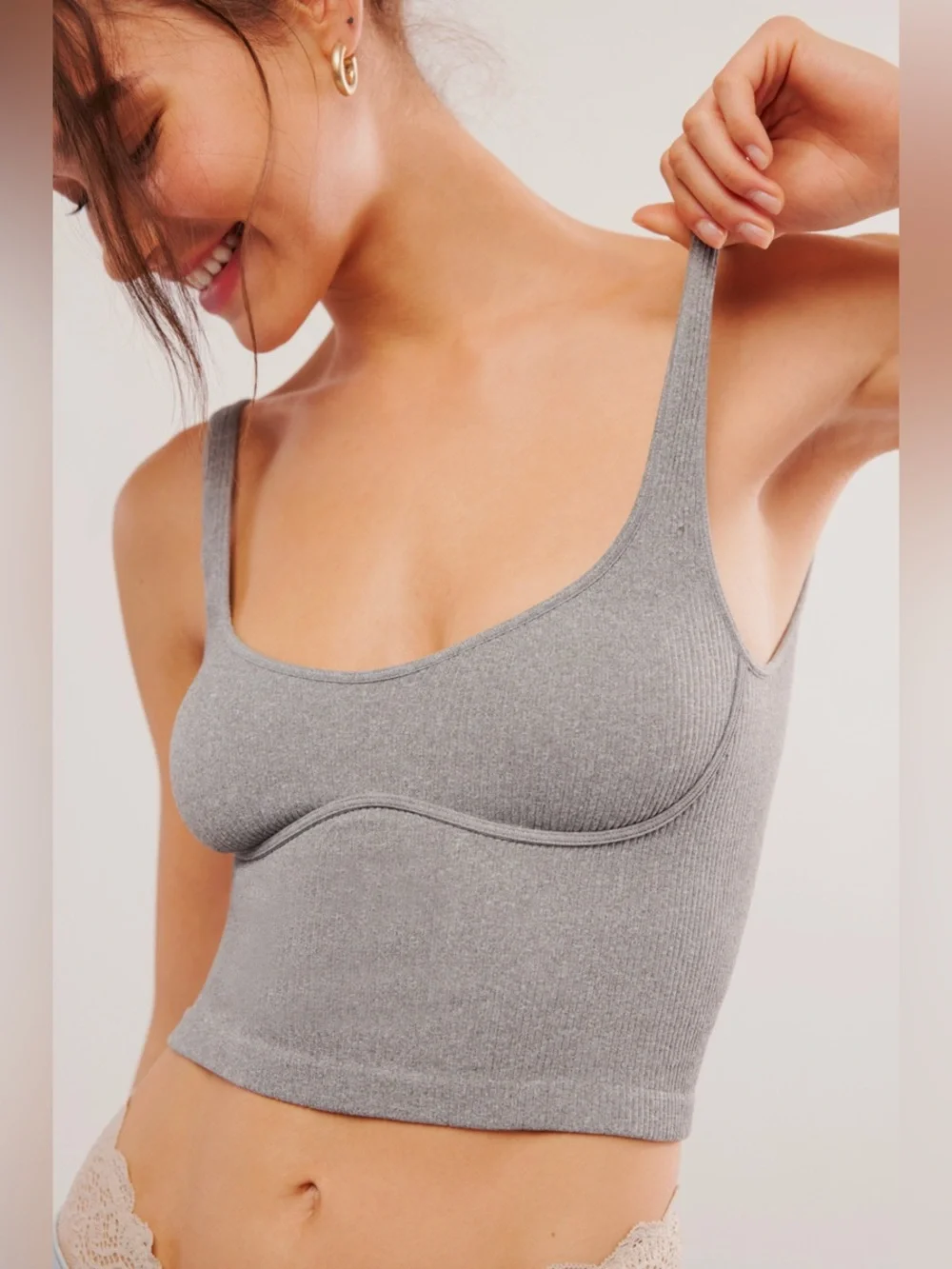 Free People Meg Crop Tank M/L